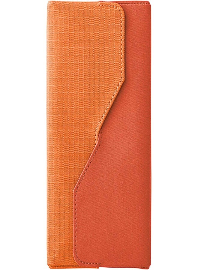 King Jim 2150W-001 Pakari Yokoyoki, Wide Type, Orange - Image 1