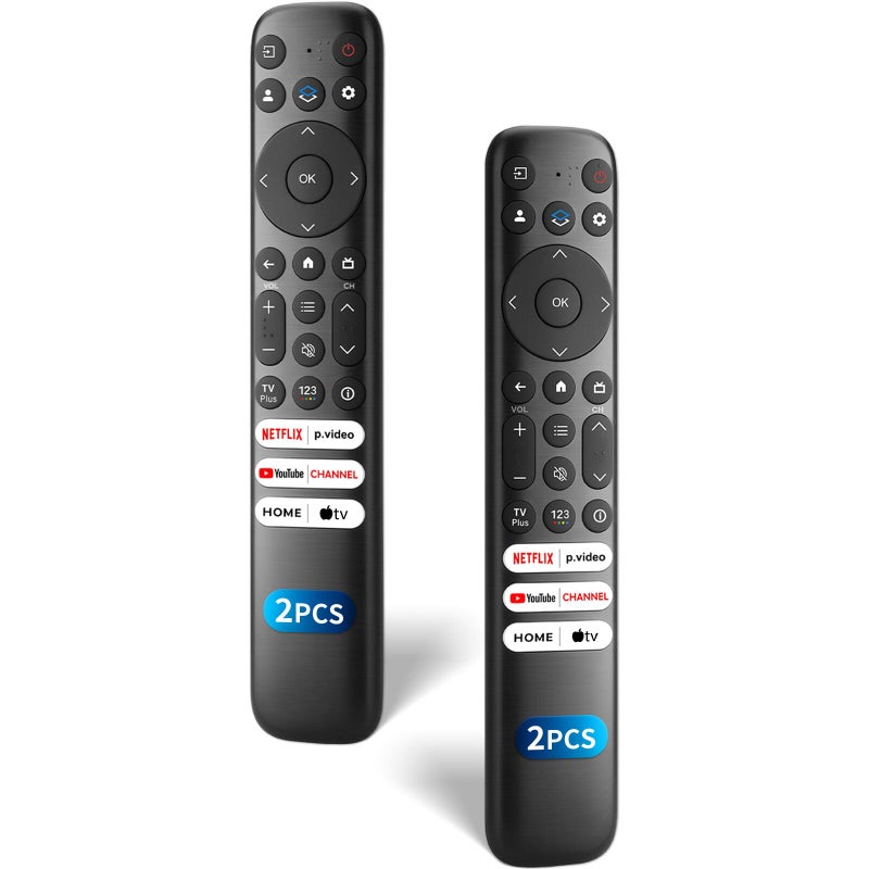 YOSUN (Pack of 2) Replacement-for-TCL-Google-TV-Remote-Control,Universal Remote for TCL Smart UHD HDR LED Mini QLED 4K Google TVs(Not for Fire or Roku TVs) - Image 1