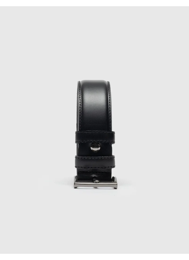 Cabani Genuine Leather Black Men's Belt