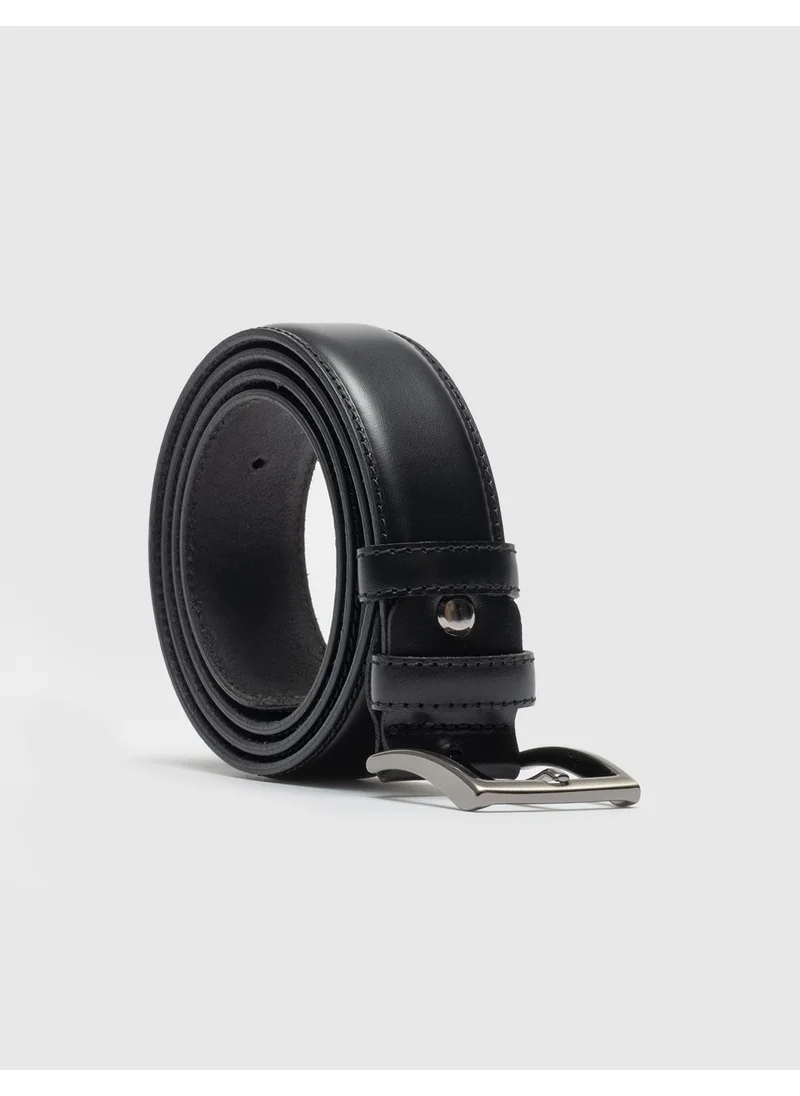 كاباني Genuine Leather Black Men's Belt