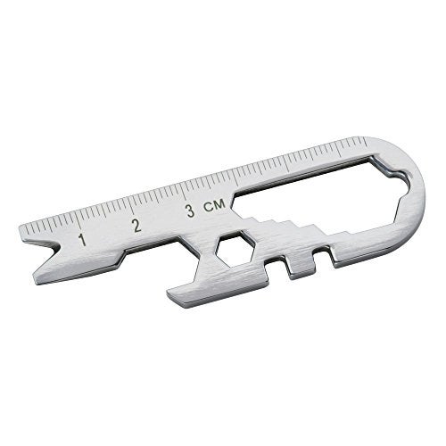 SWISS+TECH ST67129 14-in-1 Micro Wrench Multi-Tool, Stainless Steel Construction, For Keychain, Auto, Camping, Hardware (Single Pack) - Image 2