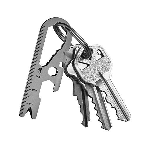 SWISS+TECH ST67129 14-in-1 Micro Wrench Multi-Tool, Stainless Steel Construction, For Keychain, Auto, Camping, Hardware (Single Pack) - Image 3