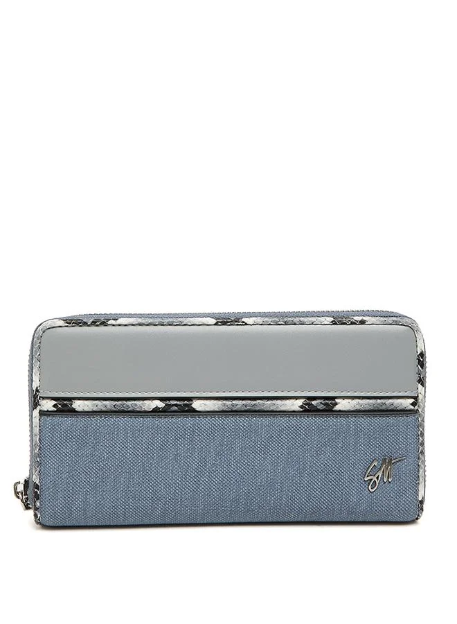Bmonay Blue Women's Wallet