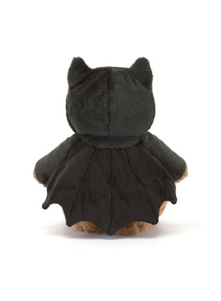 Bartholomew Bear Bat -  - medium - Removable Costume Plush – Soft Stuffed Toy with Cordy Legs, Cute Valentine’s Gift for Kids & Adults, Collectible Jellycat, 22cm - view 3