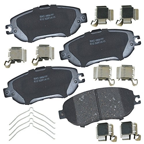 Bendix Premium SBC612 Ceramic Front Brake Pads for Lexus LS400 1994-1993 - Image 1
