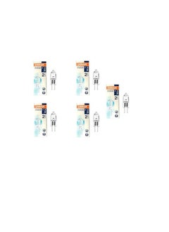 Osram Osram Home Decorative Halogen Capsule Bulb, 20W G4, 12V, (Pack of 5)  - Image 1