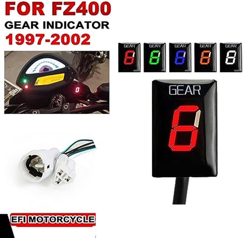 Wivplex Motorcycle Gear Indicator for FZ400 - Image 3