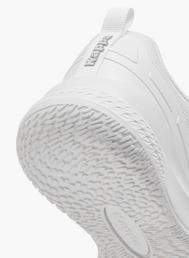 Kappa Girls' Logo Print Sports Shoes with Rotating Buckle Closure  - Image 5