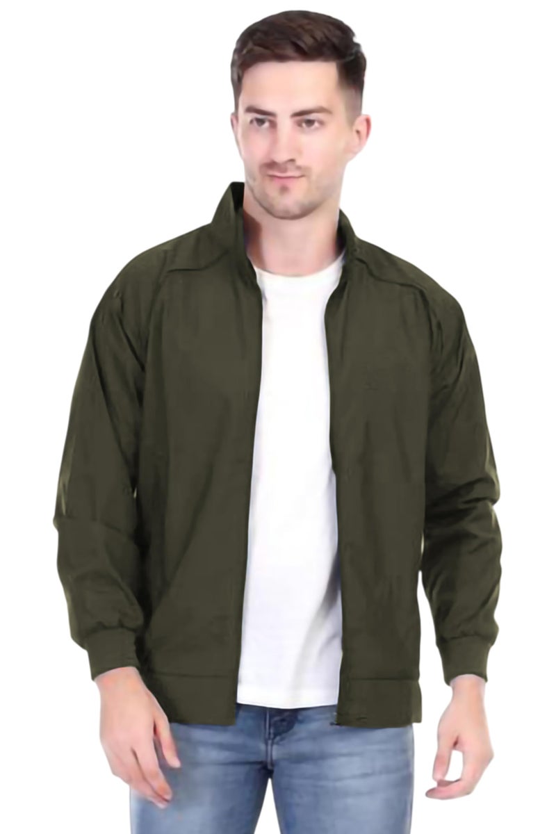 PUMP'D Men's All-purpose Windcheater with Front Zip Closure | Windcheater Jacket for Men | Regular Fit - Image 1