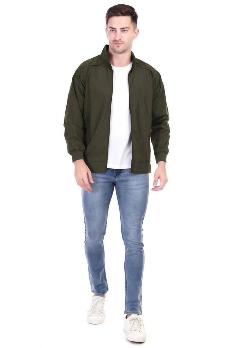 PUMP'D Men's All-purpose Windcheater with Front Zip Closure | Windcheater Jacket for Men | Regular Fit - Image 5
