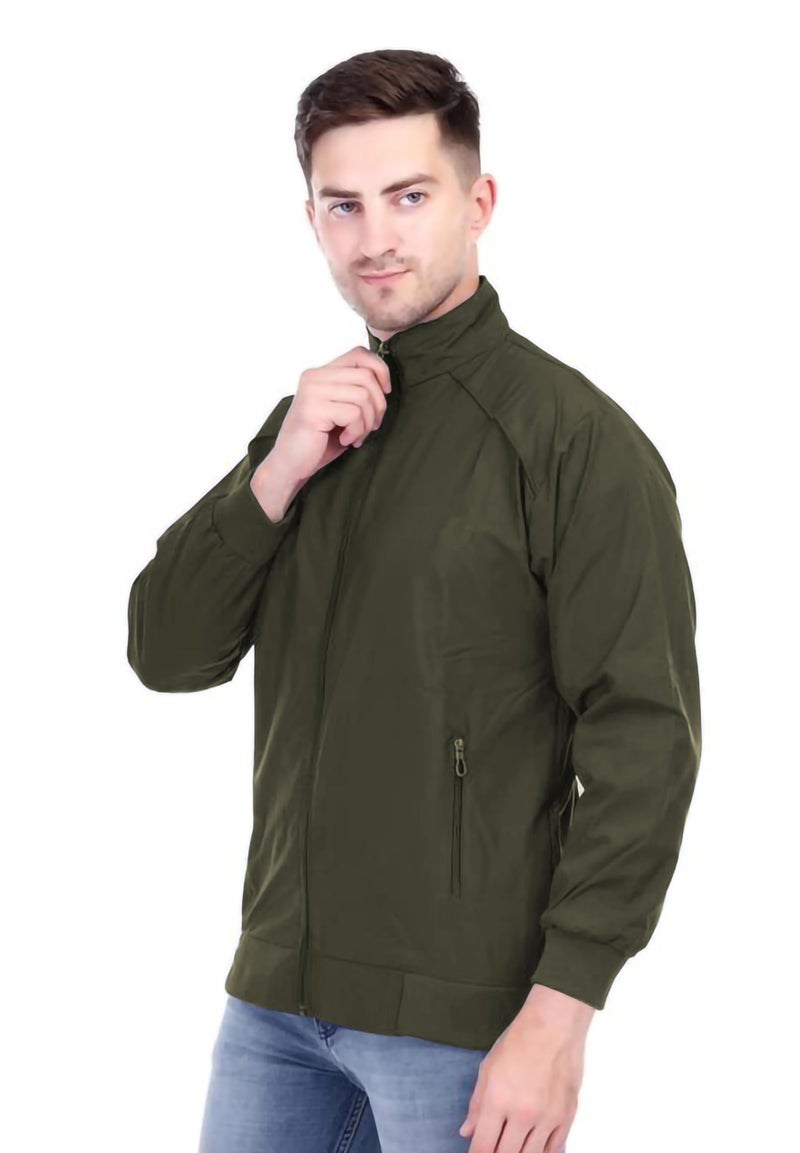 PUMP'D Men's All-purpose Windcheater with Front Zip Closure | Windcheater Jacket for Men | Regular Fit - Image 2