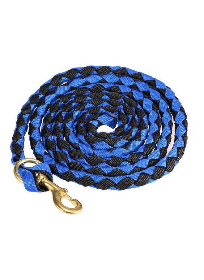 NIBEMINENT Braided Horse Rope With Brass Snap 3meter  - Image 1