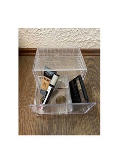 Spaceshoop Acrylic Desk Drawer Organizer and Accessories for Home Kitchen Office Items Makeups Acrylic Stackable Cosmetic Organizer Drawer  - Image 3