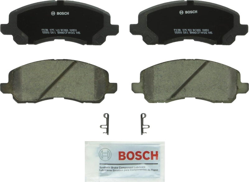 BOSCH BC866 QuietCast Premium Ceramic Disc Brake Pad Set - Front - Image 1