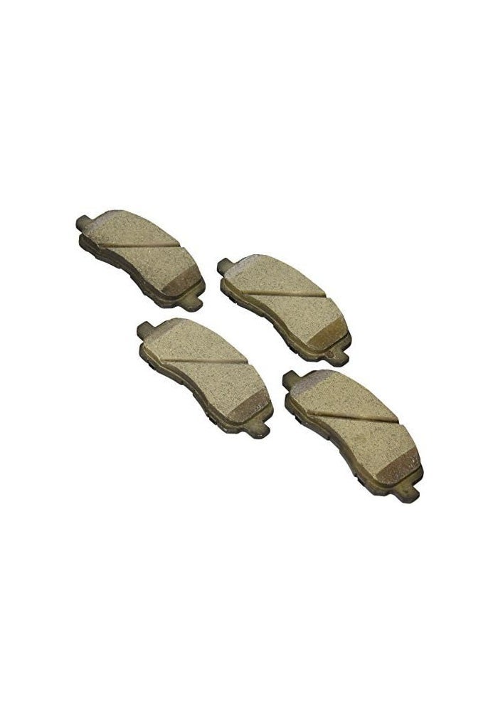 BOSCH BC866 QuietCast Premium Ceramic Disc Brake Pad Set - Front - Image 2