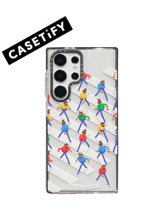 Clear with Multicolor Figures