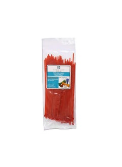 Electronicspices Red Cable Zip Ties66 Nylon Self Locking Wire Zip Ties 25X150mm 100 Pieces  - Image 3
