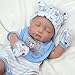 BABESIDE Reborn Baby Doll Accessories for 1722 Inch Dolls13 Pcs Baby Doll Clothes and Bear Gift Set Includes Bassinet Doll Clothes Pacifier Bottle Bear Toy for Kids Ages 3 - Image 3
