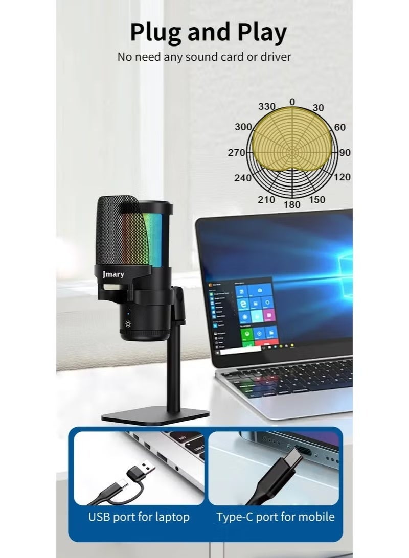 JMARY MC-PW13  Desktop Microphone - Image 4