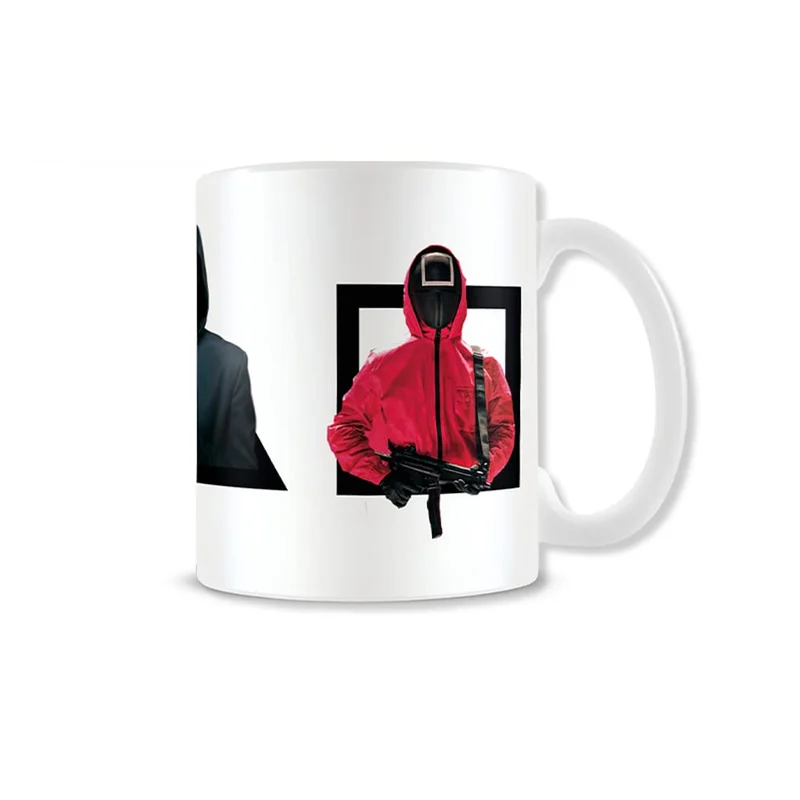 Pyramid Squid Game 3 Figures Mug