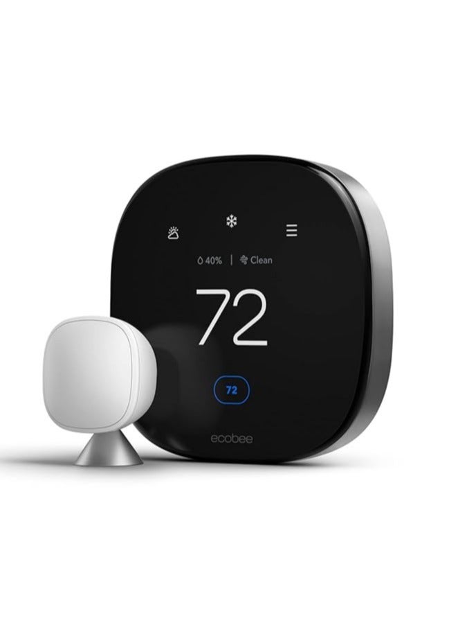 ecobee New Smart Thermostat Premium with Smart Sensor and Air Quality Monitor - Image 1