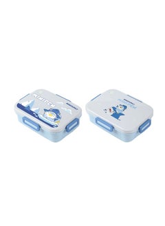 Miniso Organize and store meals easily with this 3-compartment MINI PEN bento box. 