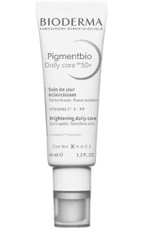 Generic Bioderma Pigmentbio Daily Care Brightening Cream SPF50 for Skin Prone to Pigmentation Disorders, 40 ml 50 SPF  - Image 1