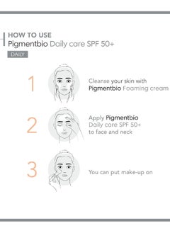 Generic Bioderma Pigmentbio Daily Care Brightening Cream SPF50 for Skin Prone to Pigmentation Disorders, 40 ml 50 SPF  - Image 3