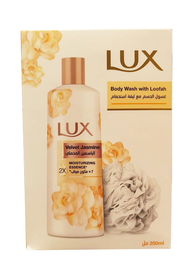 Lux Body Wash Velvet Jasmine Kit 250ml - Image 1