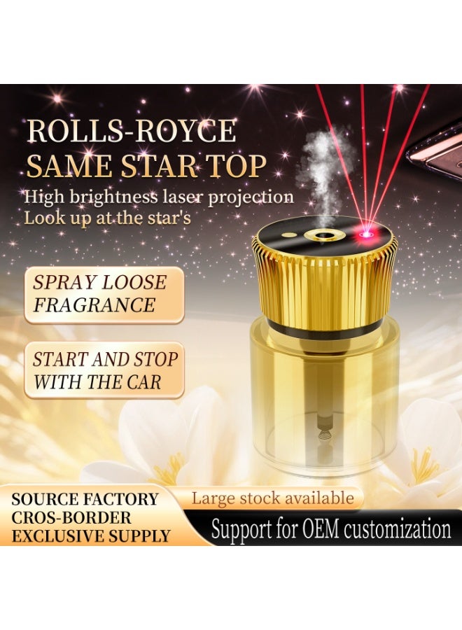 بلو فاير معطر جو للسيارة نسخة مصغرة بنجوم السماء – جهاز ذكي لإزالة الروائح، معطر منعش، طارد للبعوض ومعقم، تصميم زجاجي أنيق، تبخير طبيعي، زخرفة للسيارة - Image 5