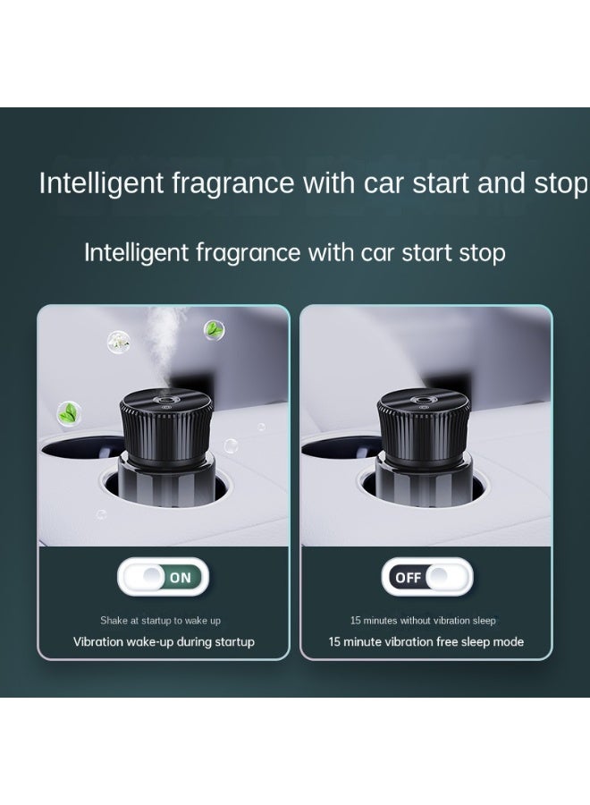 بلو فاير معطر جو للسيارة نسخة مصغرة بنجوم السماء – جهاز ذكي لإزالة الروائح، معطر منعش، طارد للبعوض ومعقم، تصميم زجاجي أنيق، تبخير طبيعي، زخرفة للسيارة - Image 4