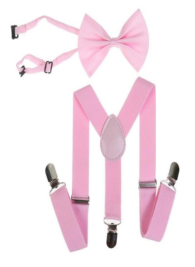 NociHah Kids Boys Girls Suspenders-Bowtie-Set - Adjustable Suspender Set for Toddler Youths Events, Parties, Wedding - Image 4