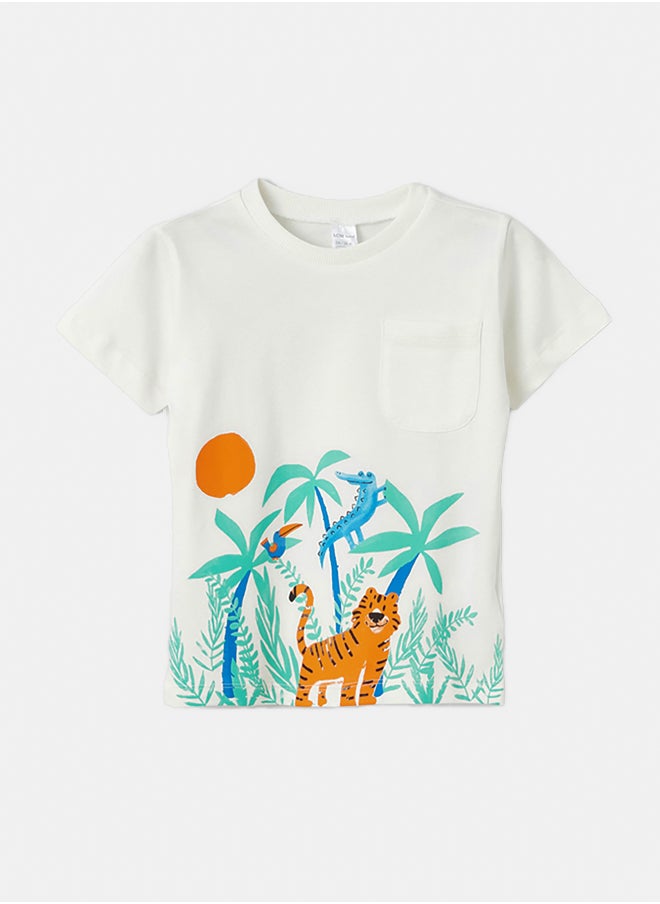 Crew Neck Short Sleeve Printed Baby Boy T-shirt - pzsku/ZF9EE87CCBEBB51B793D8Z/45/_/1740511060/bf8997cd-f30e-4be9-b14e-ee62e523822e