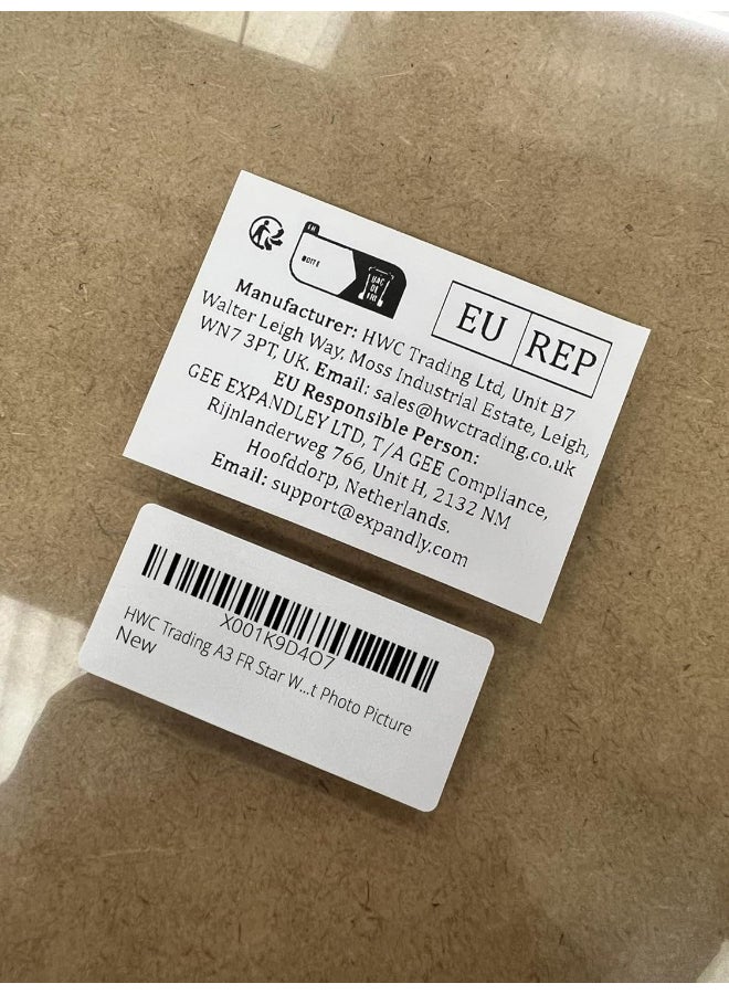 إتش دبليو سي تريدينغ ملصق فيلم Star Wars - The Last Jedi من HWC Trading، مُؤطَّر ومُوقَّع عليه من قِبل طاقم العمل، مقاس 16 × 12 بوصة، مطبوع عليه صورة شخصية، مطبوع عليه فيلم، مُؤطَّر، مقاس 16 × 12 بوصة - Image 2