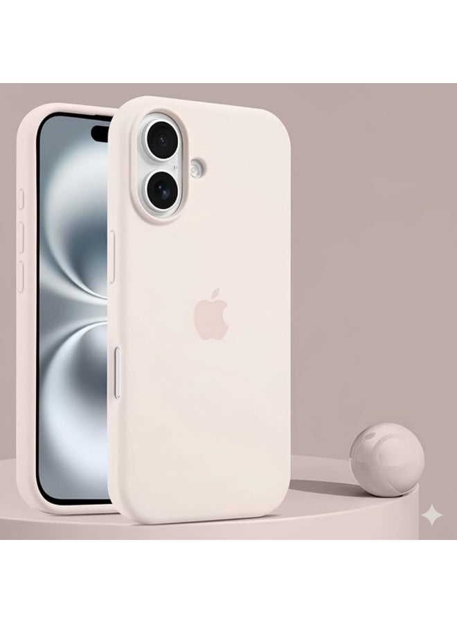 سيليكون غطاء حماية مغناطيسي فاخر باللون الوردي لهاتف iPhone 17 متوافق مع سلسلة iPhone - مقاوم للصدمات، نحيف، ناعم الملمس مع دعم الشحن اللاسلكي المغناطيسي - Image 2