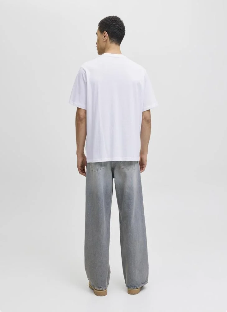 JACK & JONES Graphic Crew Neck T-Shirt