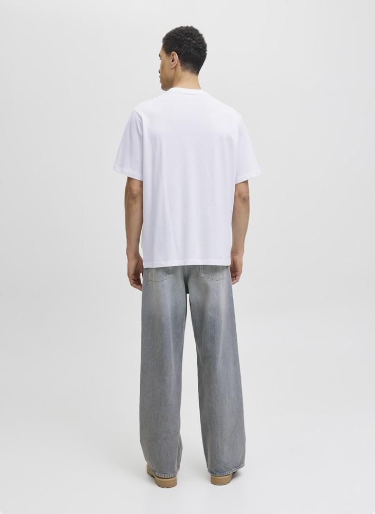 JACK & JONES Graphic Crew Neck Regular Fit T-Shirt - Image 2