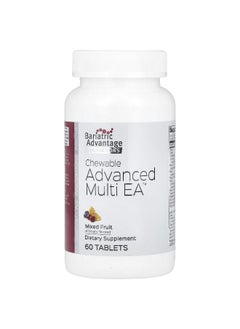 Bariatric Advantage Bariatric Advantage, Chewable Advanced Multi EA, Mixed Fruit, 60 Tablets  - Image 1