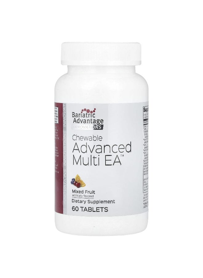 Bariatric Advantage - Bariatric Advantage, Chewable Advanced Multi EA, Mixed Fruit, 60 Tablets - Image 1