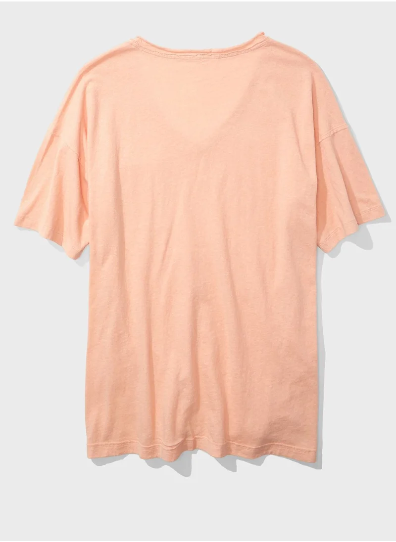 American Eagle Pocket Detail T-Shirt