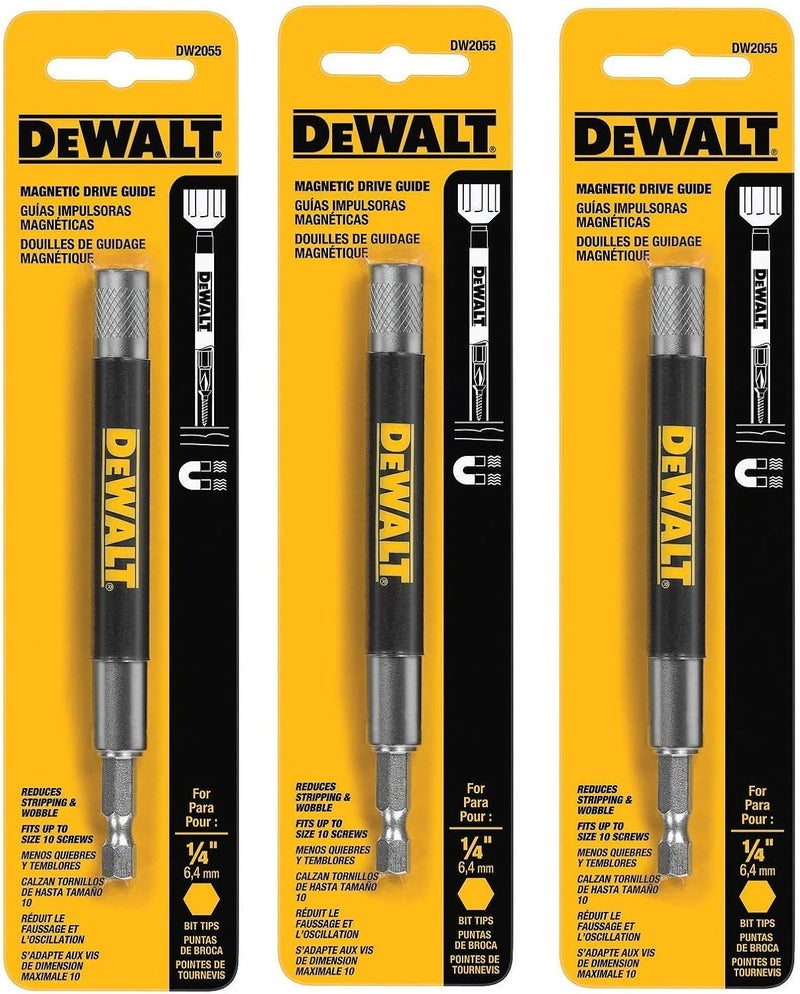 DEWALT حامل رأس بت مغناطيسي DEWALT DW2055 - 3 عبوات - Image 1