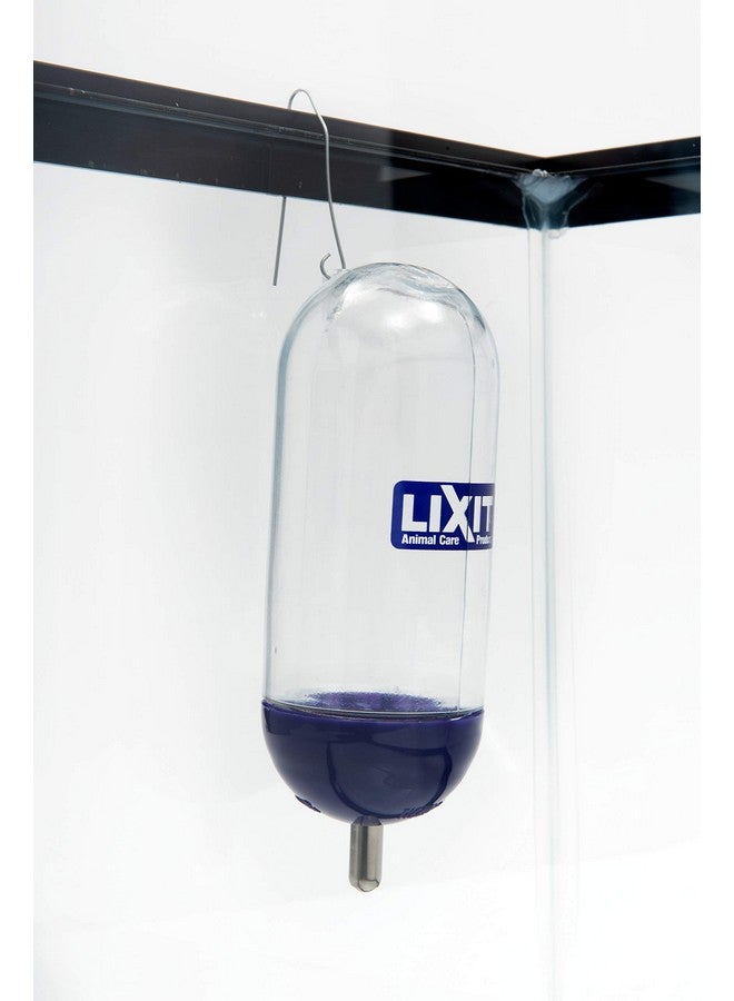 Lixit Aquarium Cage Food Hopper Bowl for Hamster Mice, and Other Small Animals. (10oz Water Bottle) - Image 5