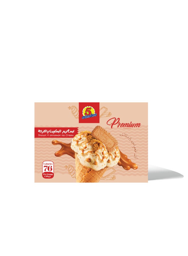 Biscuit And Cinnamon Ice Cream Powder Mix - 75 Gram