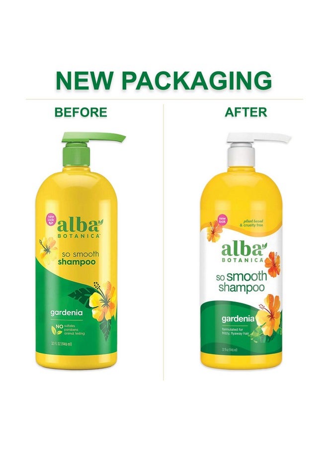 Alba Botanica So Smooth Shampoo Gardenia 32 Oz  - Image 3
