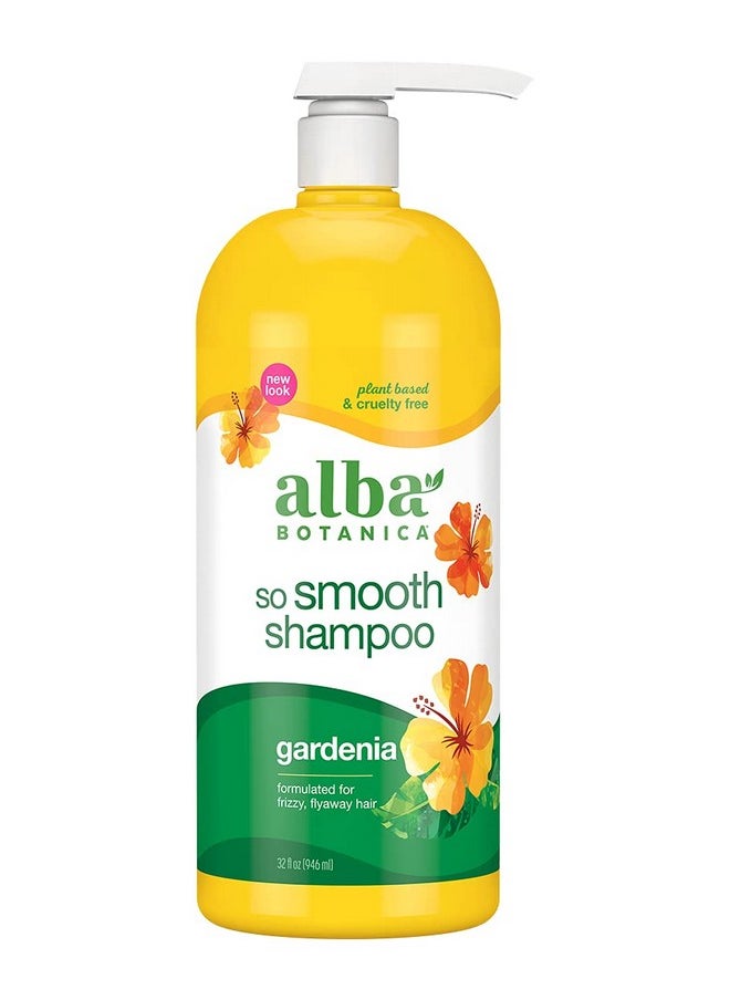 Alba Botanica So Smooth Shampoo Gardenia 32 Oz  - Image 2