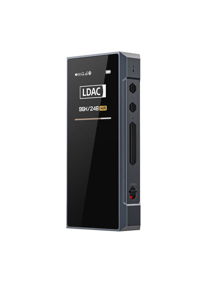 FiiO مضخم سماعات BTR7 مستقبل بلوتوث عالي الدقة DAC محمول يدعم MQA/LDAC/aptX HD 384K/32Bit DSD256 للهاتف/الكمبيوتر/السيارة/الصوت المنزلي (تيتانيوم) - Image 2