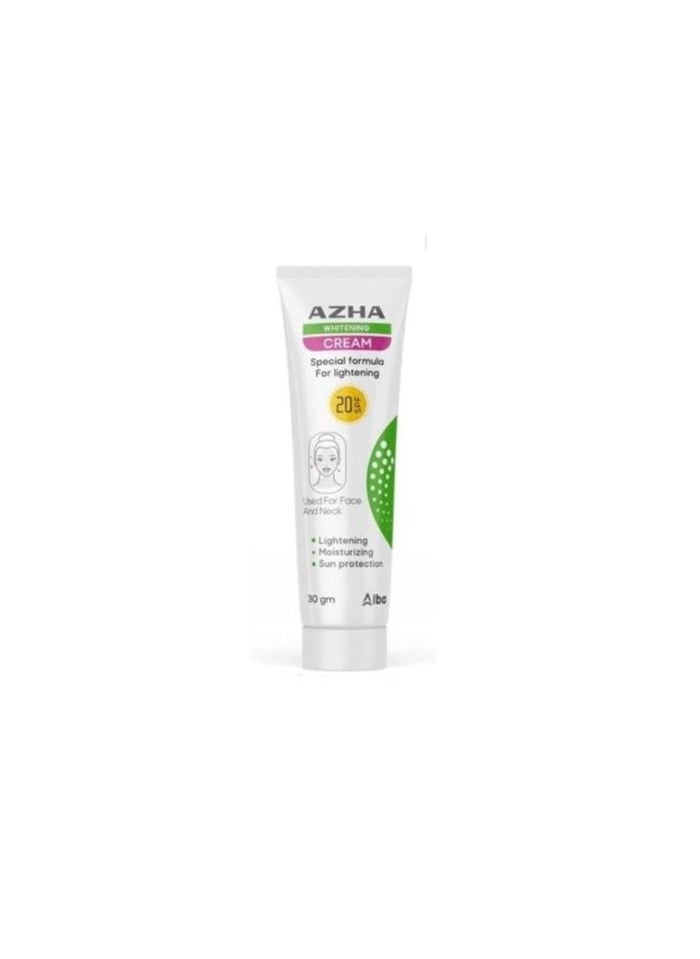 AZHA - Face & Neck Cream Whitening Cream 30g - Image 1