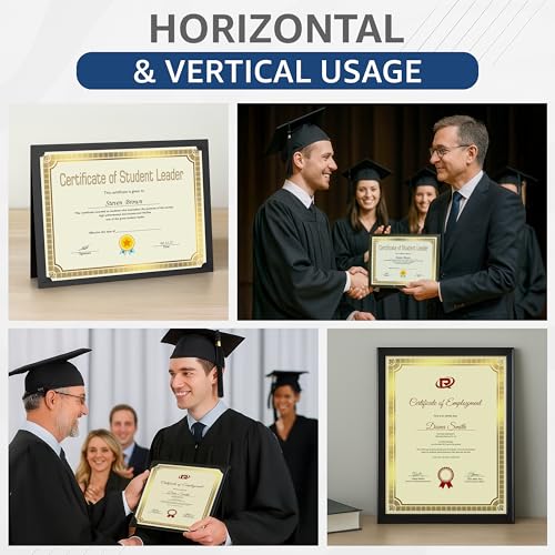 JUZARI 50 Certificate Paper 8.5 x 11 for Printing - Blank Certificate Papers for Award Certificates & Diploma Paper - Premium Gold Foil Award Papers Cardstock for Awards & Certificates Graduation - Image 5