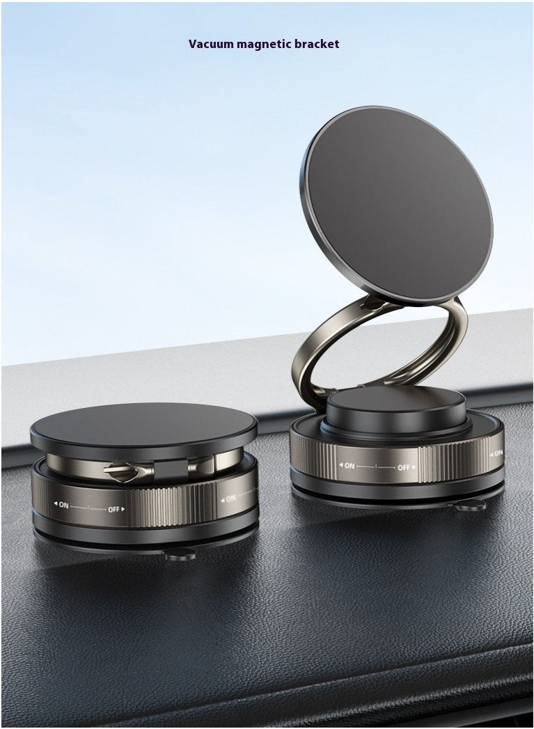 كيلا حامل هاتف جديد ٢٠٢٥ - حامل مغناطيسي معدني ثلاثي الطيات يدور ٣٦٠ درجة، مناسب للمركبات/الأسطح المنزلية/معدات الصالة الرياضية - Image 1