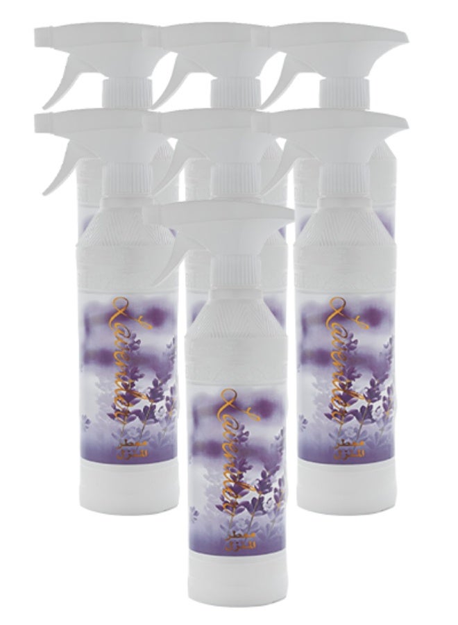 Banafa 7 Pieces Lavender House Freshener 500ml - Image 1